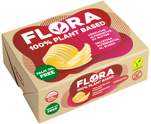 Flora Butter ohne Palmöl Packshot